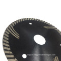 6inch Hot Press turbo diamond saw blade for dry cutting reinforced concrete